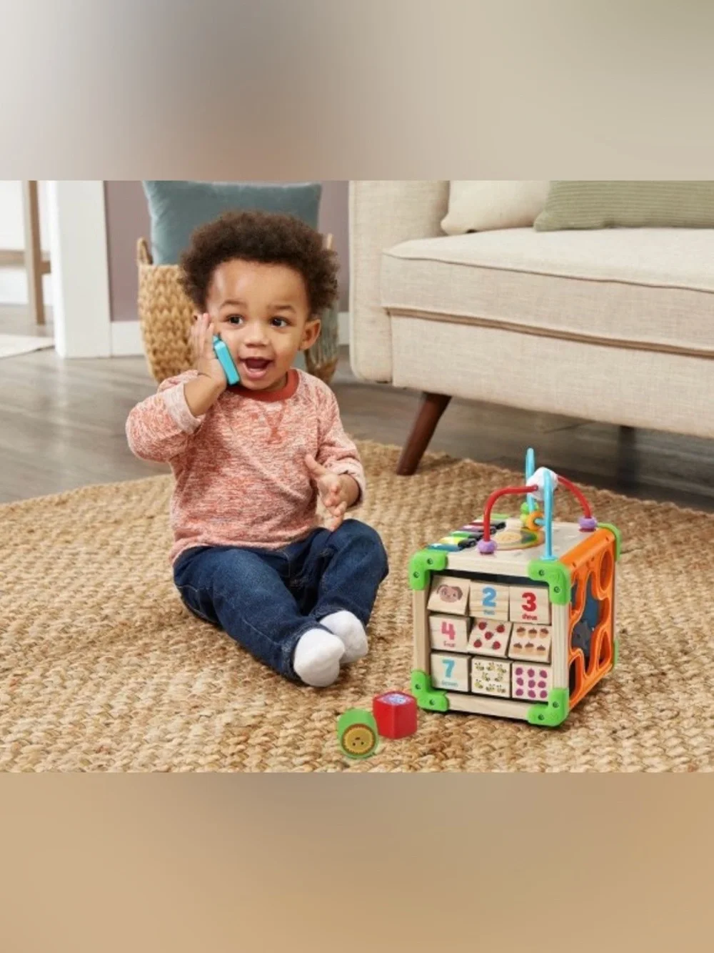 LeapFrog Touch & Learn Wooden Activity Cube